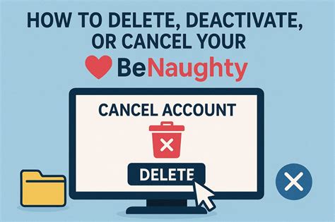 how to delete naughty date account